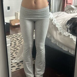 Gray Yoga Pants